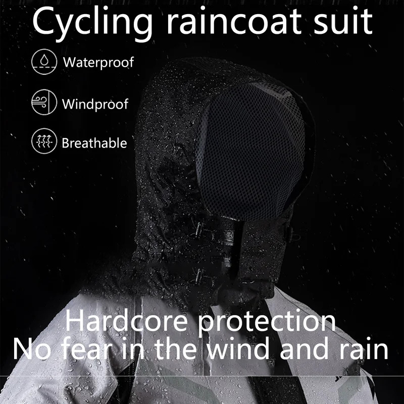 Waterproof Motorcycle Rain Sui - Fishing Rain Suit ulasan dan harga