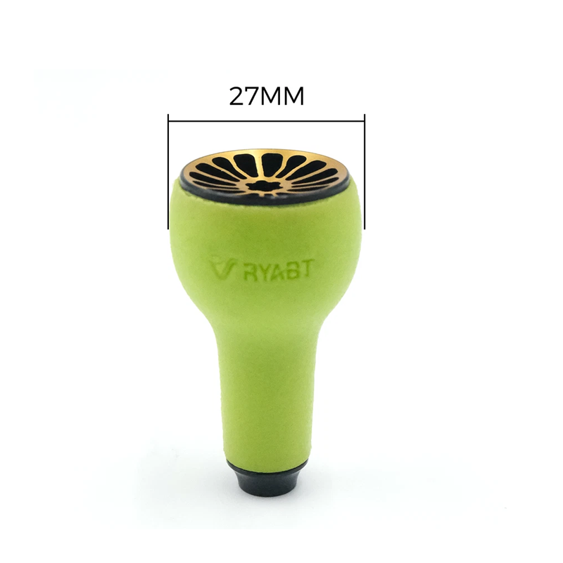 TPE Green Knob 27mm Compatible - Shimano Reel Stradic ulasan dan harga
