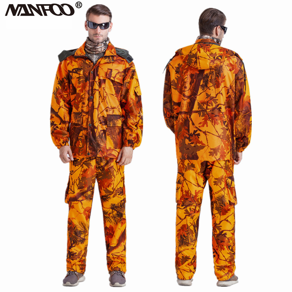 Outdoor Men's Blaze Orange Bio - Fishing Pants Waterproof ulasan dan harga