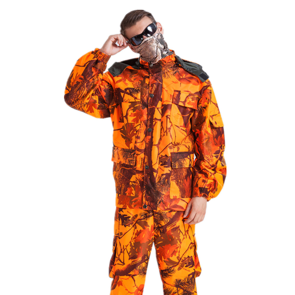 Outdoor Men's Blaze Orange Bio - Fishing Pants Waterproof ulasan dan harga