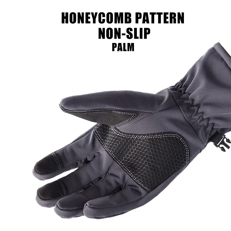 Winter Waterproof Camouflage H - Fishing Gloves ulasan dan harga