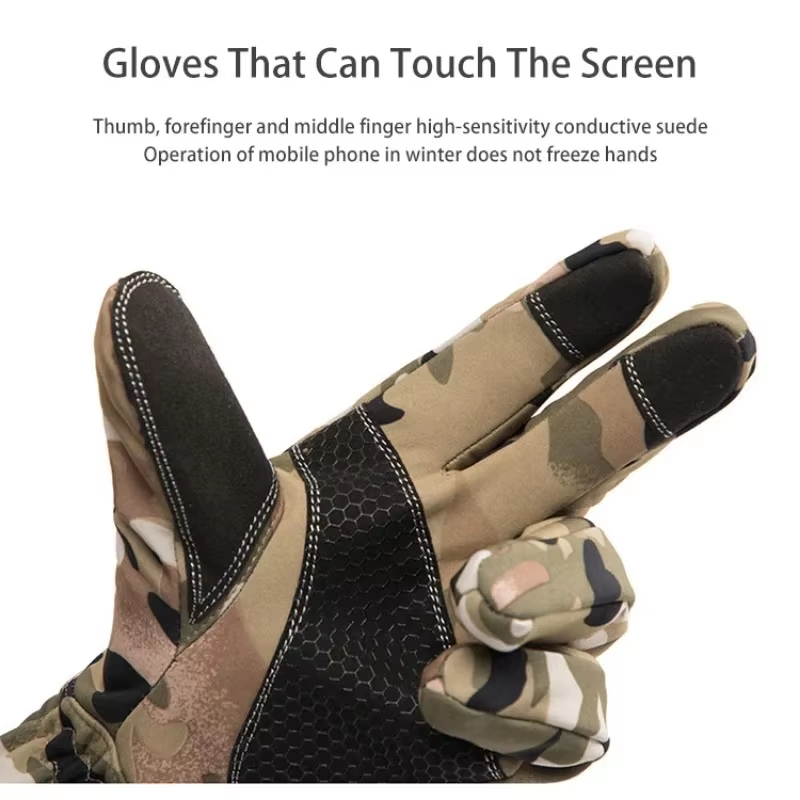 Tactics Outdoors Camouflage Hu - Fishing Gloves ulasan dan harga