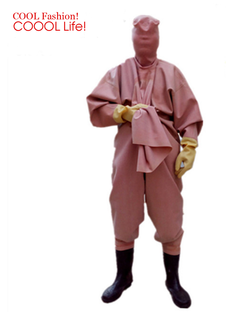 1mm Men Women Rubber Wader Sui - Fishing Rain Suit ulasan dan harga