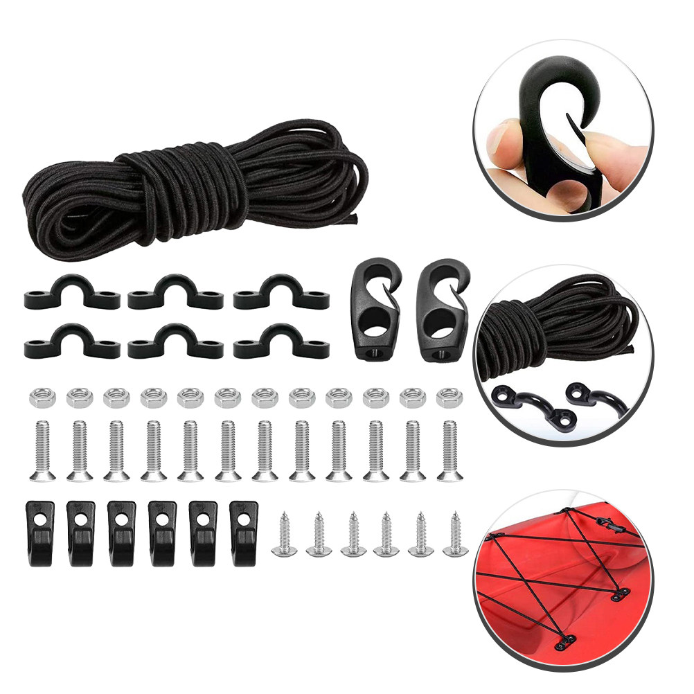 1Set Kayak Deck Rigging Kit El - Fishing Gloves ulasan dan harga