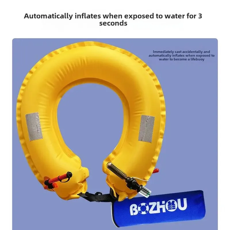 Automatic Inflatable Fishing L - Fishing Jacket Waterproof ulasan dan harga