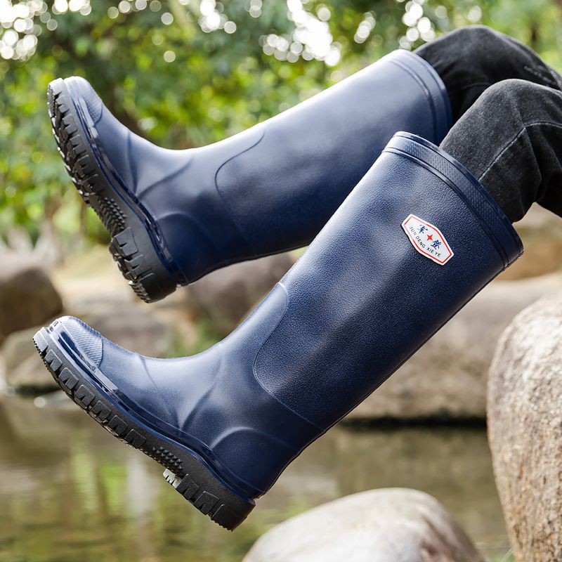 Adult Men's Super-High Waterpr - Fishing Boots ulasan dan harga