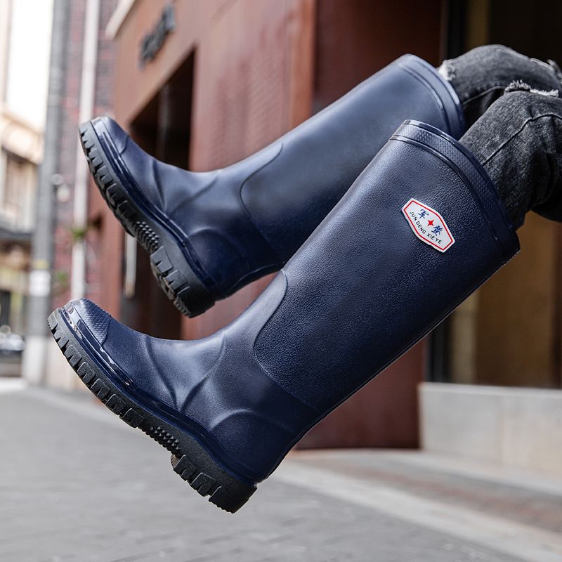 Adult Men's Super-High Waterpr - Fishing Boots ulasan dan harga